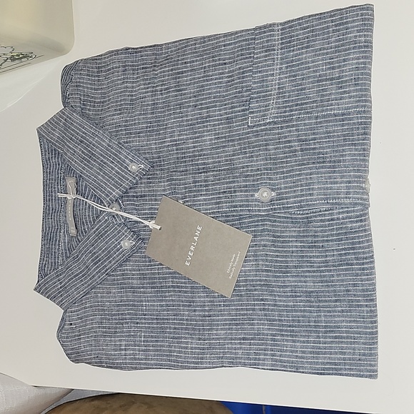 Everlane Other - SALE🤩EVERLANE Linen short sleeve shirt Size L